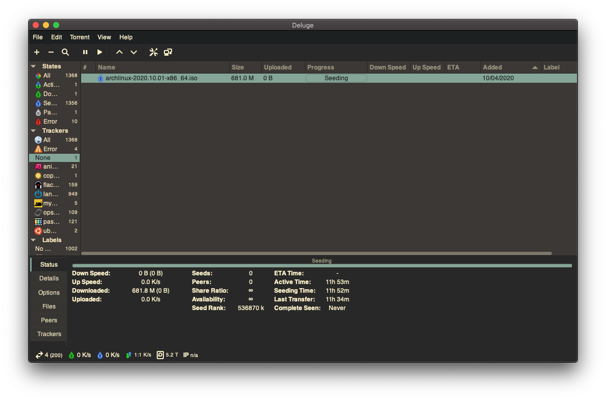 deluge-gtk-gruvbox